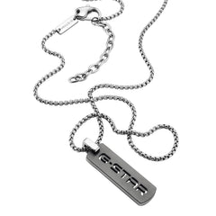 G-STAR Incisio Silver-Tone Necklace GSJ.106.01