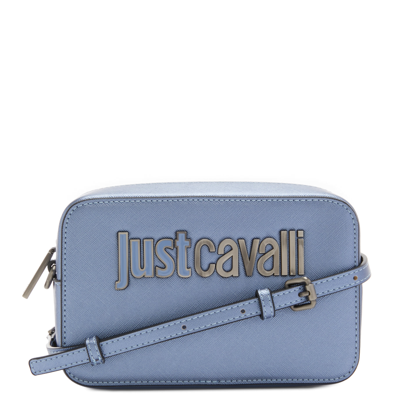 Just Cavalli Metal Blue Crossbody Bag 75RA4BB3-ZS766-272