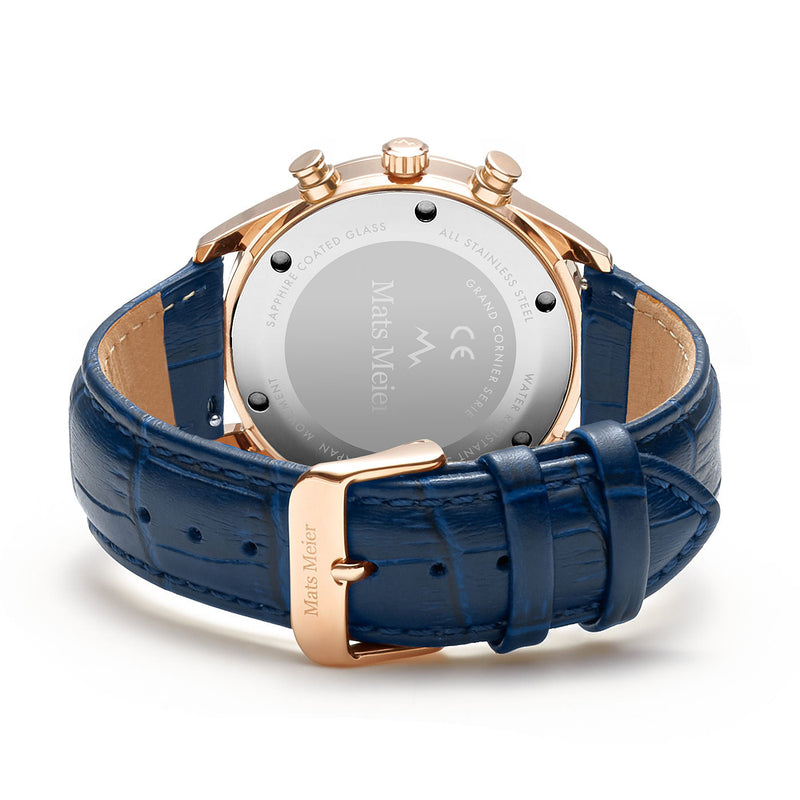 Mats Meier Grand Cornier herren Uhr Blau MM00131-zoom-