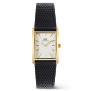 Daniel Wellington Bound Black Lizard Weiß Guilloché Unisex Uhr DW00100899