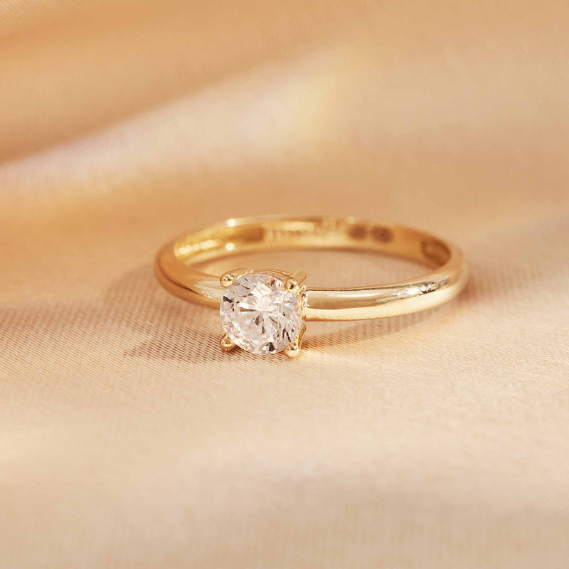 Isabel Bernard Le Marais Soleil 14 Karat | Gold Ring IB330068-50-zoom-