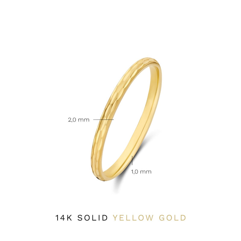 Isabel Bernard Rivoli Laura 14 Karat | Gold Ring IB330065-60-zoom-