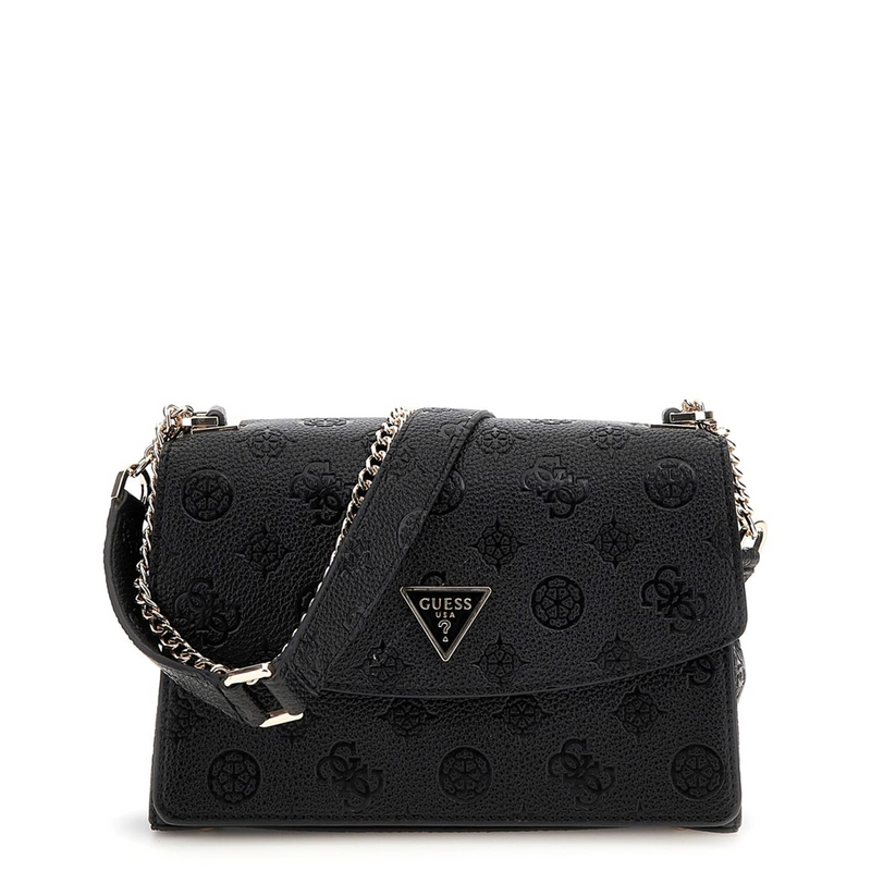 Guess Cresidia Black Logo CNVRTBL XBody Flap HWPD98-88210-BLO-zoom-