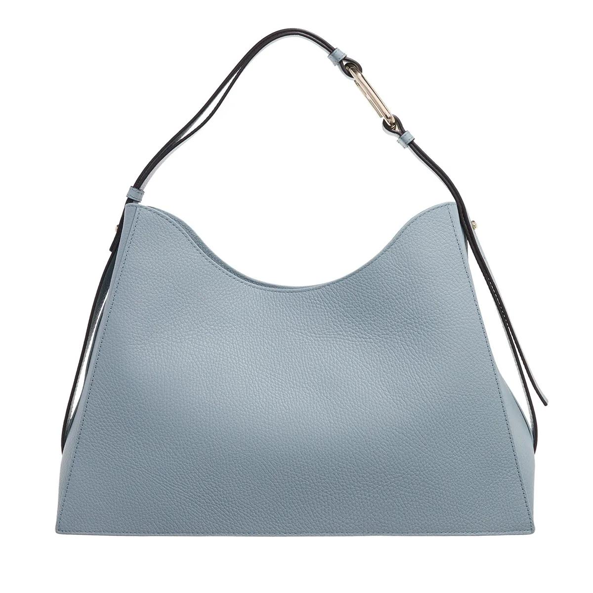 Furla Nuvola Grey Leather Hobo bag 2001-A0630125