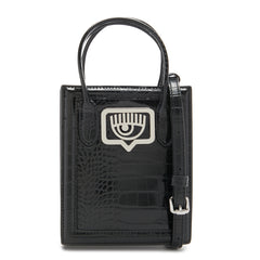 Chiara Ferragni Eyelike Black Crossbody Bag 75SB4BB8-ZS728-899