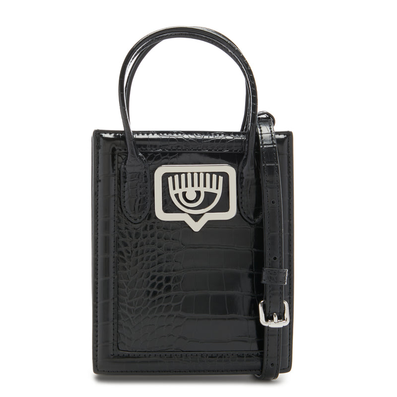 Chiara Ferragni Eyelike damen Umhängetasche Schwarz 75SB4BB8-ZS728-899-zoom-