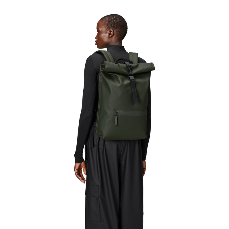 Rains Rolltop damen Rucksack Grün R13320-03-zoom-