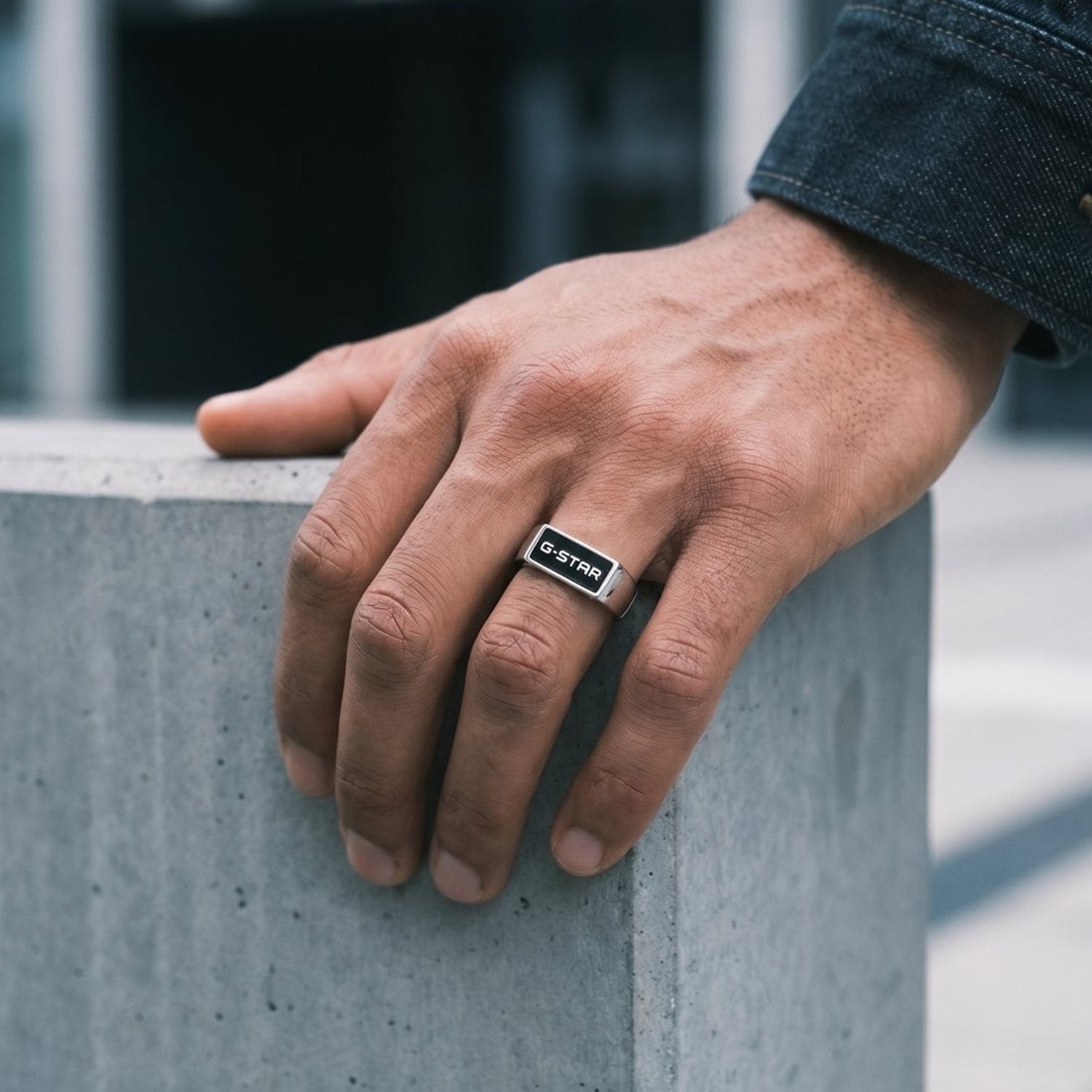 G-Star Floatcore Silver Steel Ring GSJ.100.09.60