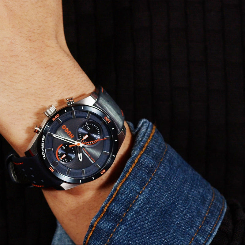 Hugo Boss HUGO #FAST Blauw Heren Horloge 2002-HU1530371-zoom-