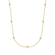 Beloro Jewels Della Spiga Dani 9 Karat Gold Necklace BO340041