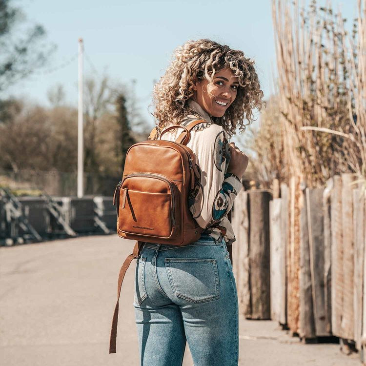 The Chesterfield Brand damen Rucksack Kognak C58.030031-zoom-