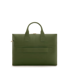 Isabel Bernard Honoré Anique Green Calfskin Handbag IB25061