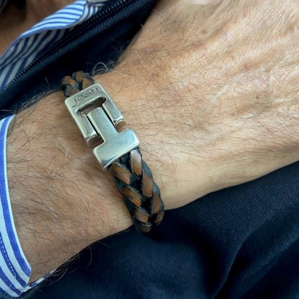 Josh Brown Bracelet 24728-BRA-S/BROWN/M