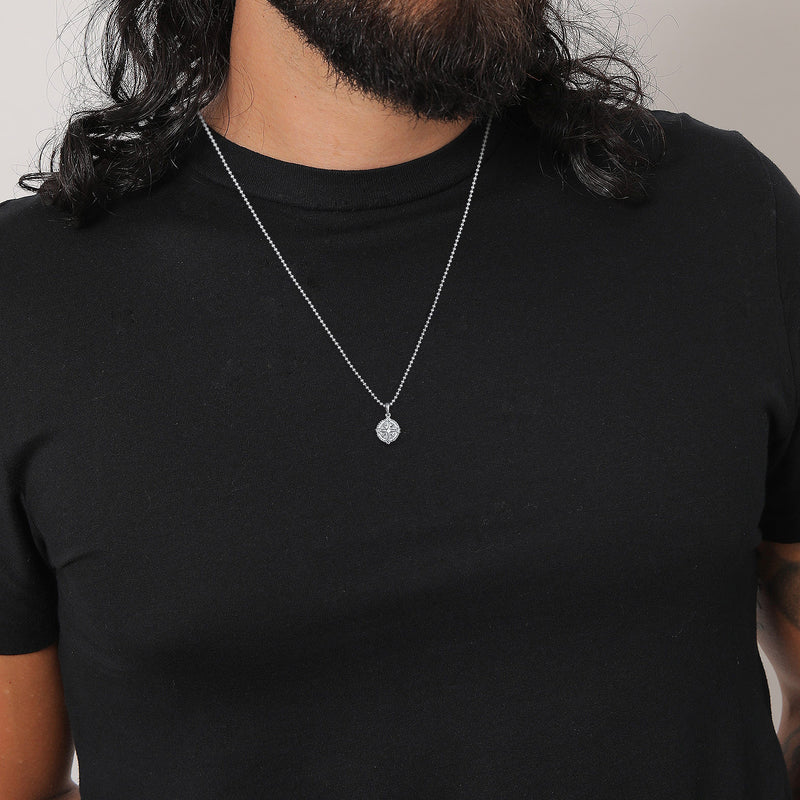 Kuzzoí 925 Sterling Silver Link Chain Necklace 2004-BF-0007949-001-zoom-