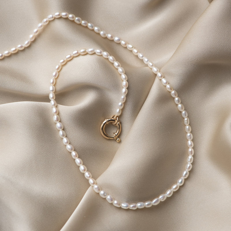 Isabel Bernard Aidee Marissa 14 Karat | Gold Halskette IB340086-zoom-