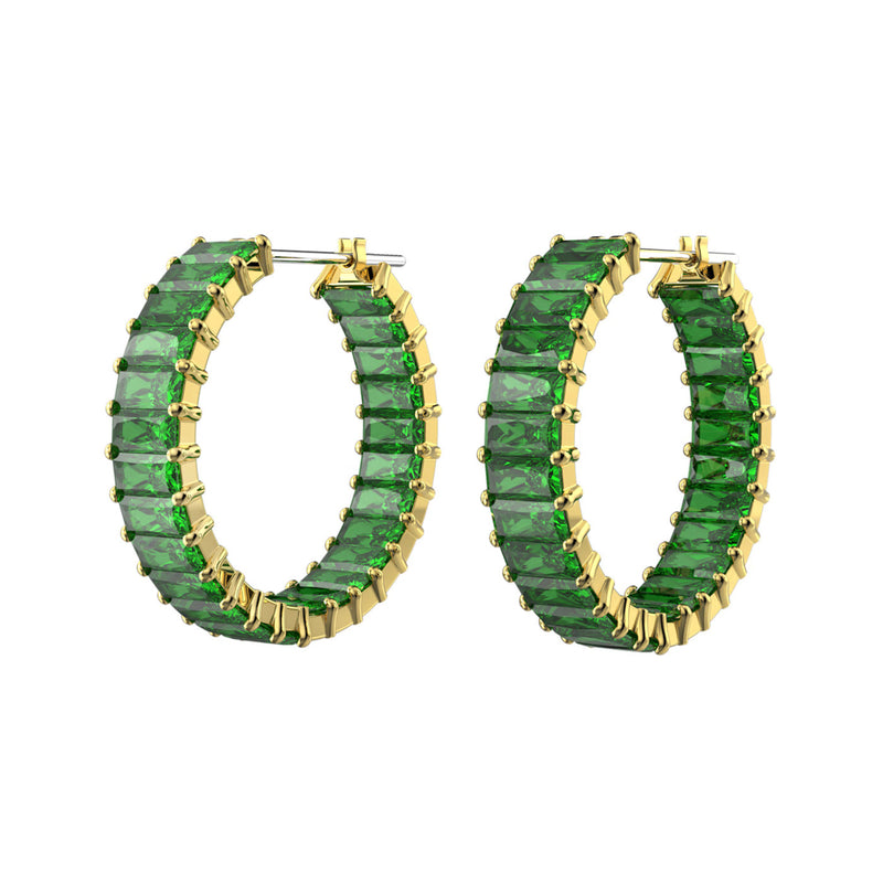 Swarovski Matrix Goldfarbene Ohrringe 5658651-zoom-