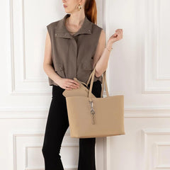 Steve Madden Beige Shopper 2001-A0525319