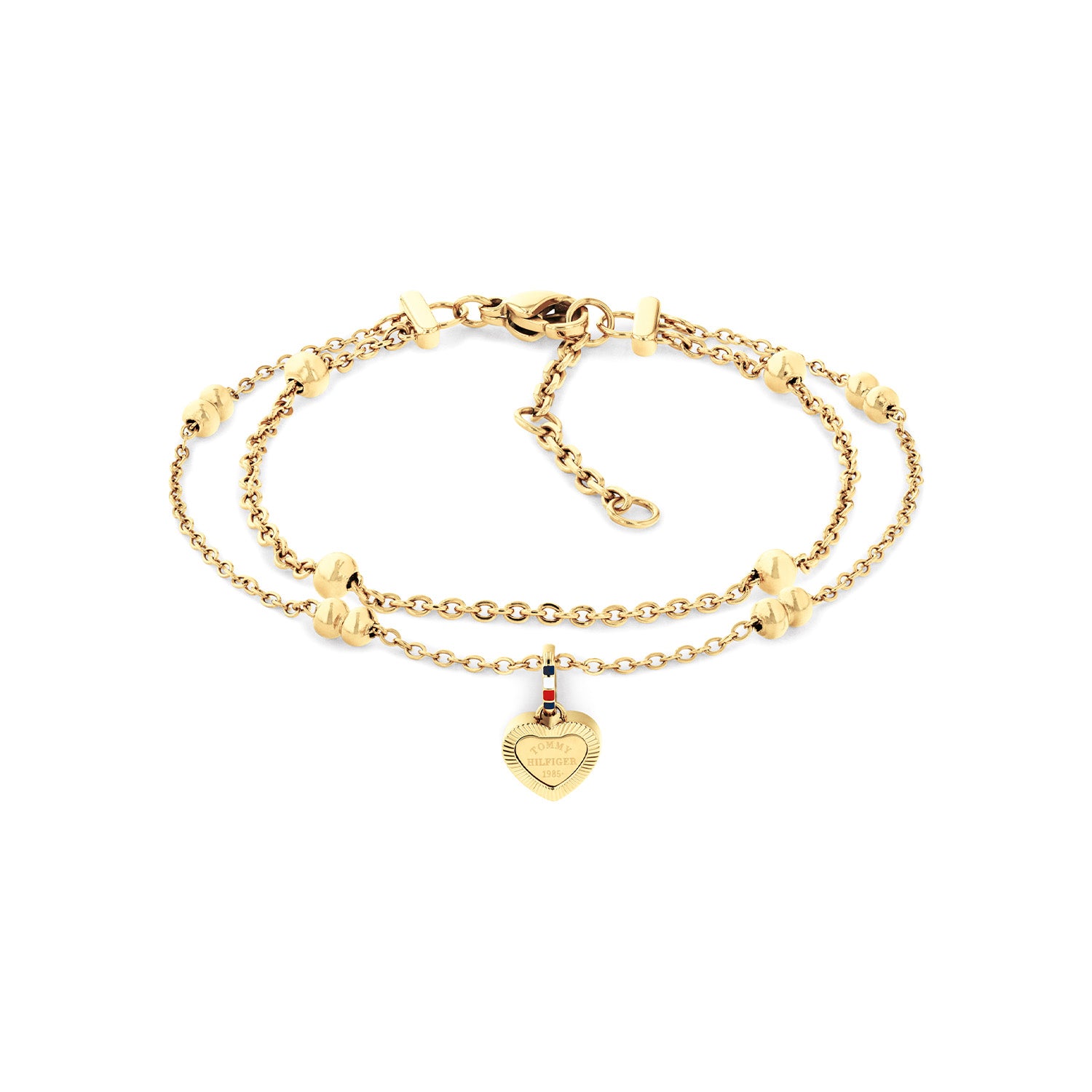 Tommy Hilfiger Stainless Steel Gold-coloured Women's Chain Bracelet TJ2781012