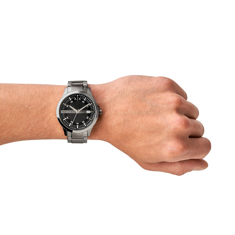 Armani Exchange Hampton herren Uhr Grau AX2103-zoom-