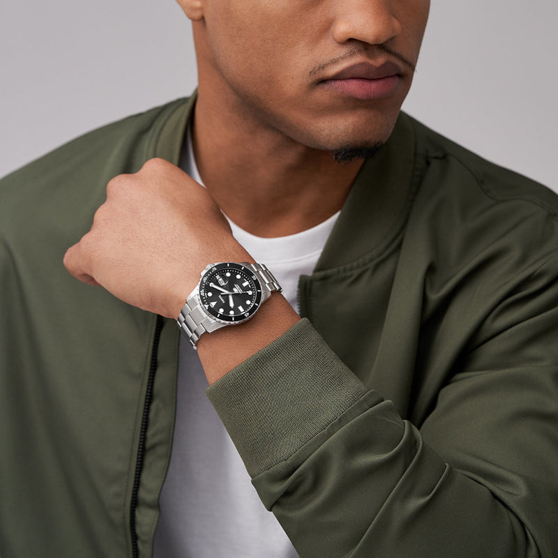 Fossil Blue herren Uhr Silber FS6032-zoom-