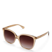 Isabel Bernard La Villette Raison Transparent Beige Quadratisch Sonnenbrille IB400007-02-14