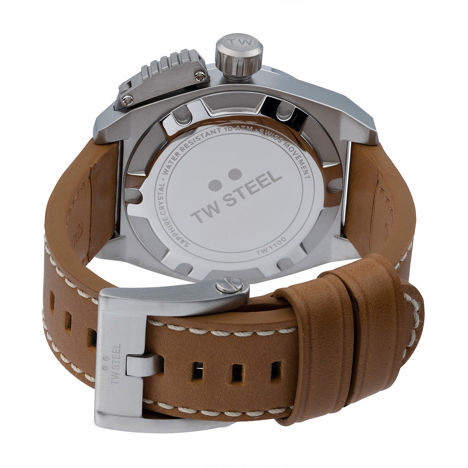 TW Steel Swiss Canteen Cream Men's Watch 2002-TW1100