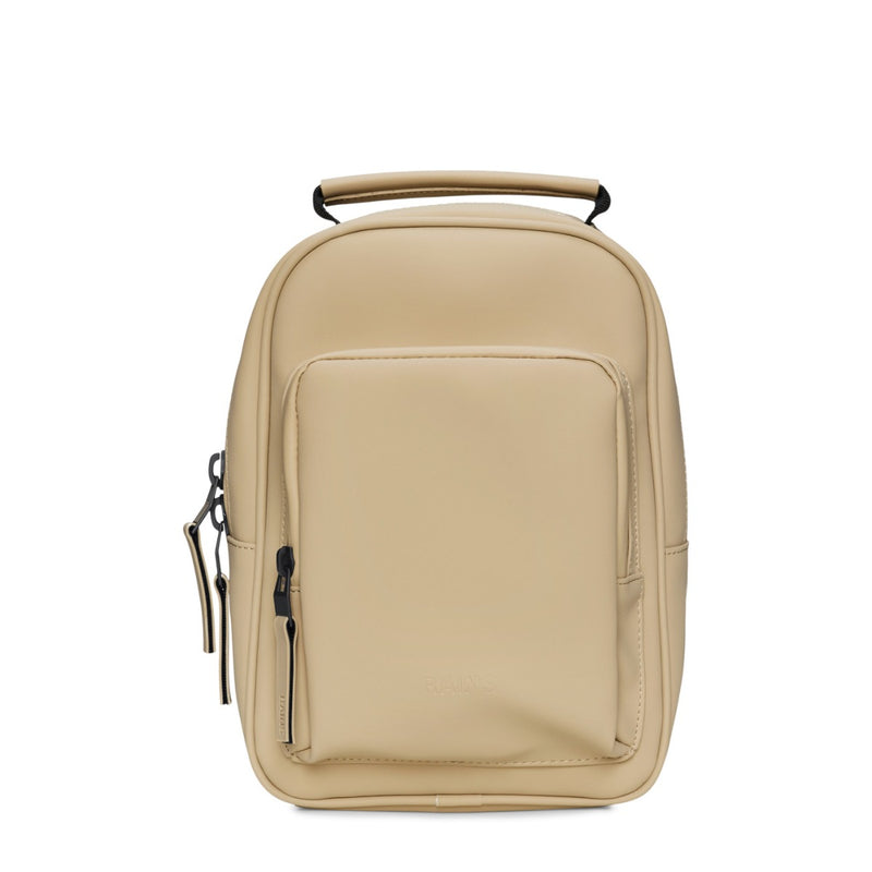 Rains Book Daypack Beige Backpack R13690-24-zoom-