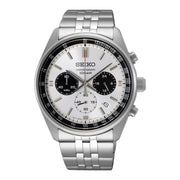 Seiko herren Uhr Silber SSB425P1