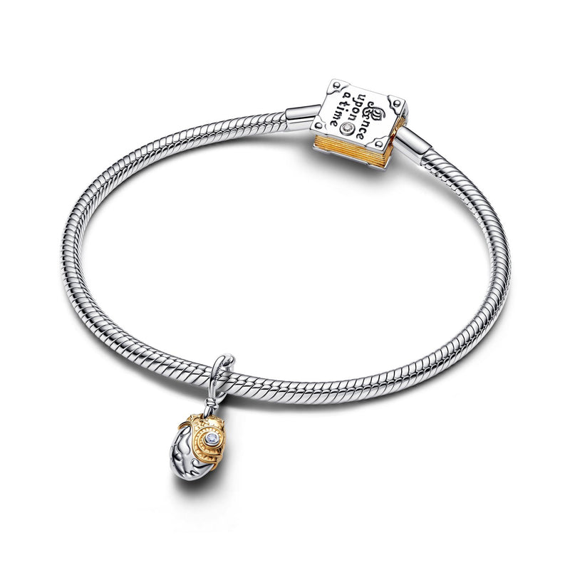 Pandora Disney Vergoldeter 0.012 ct TW Lab-Grown Diamond Disney Prinzessinnen Moana Heart Of Te Fiti Charm-Anhänger 764385C01-zoom-