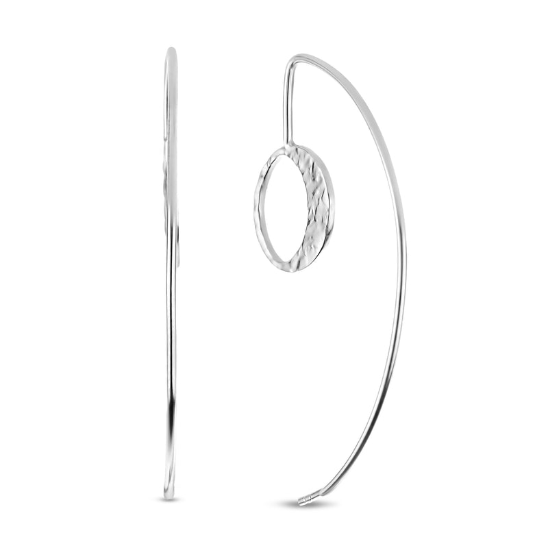 Violet Hamden Luna 925 Sterlingsilber Ohrhänger mit Monden VH10113-zoom-