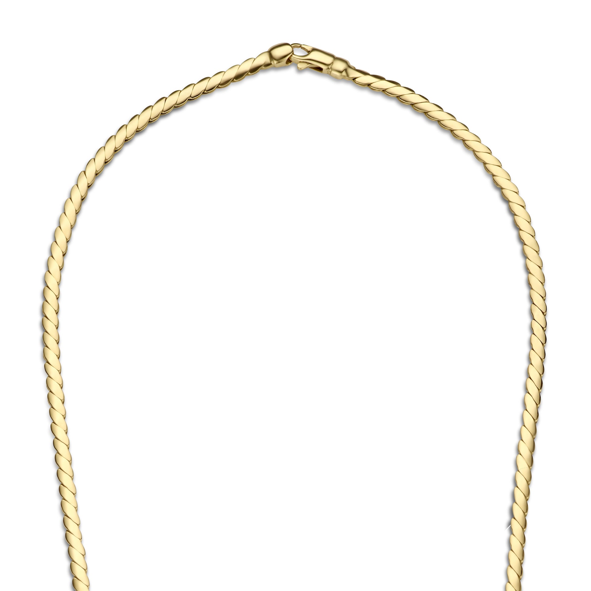 Isabel Bernard Aidee Céleste 14 Carat Golden Necklace IB340081