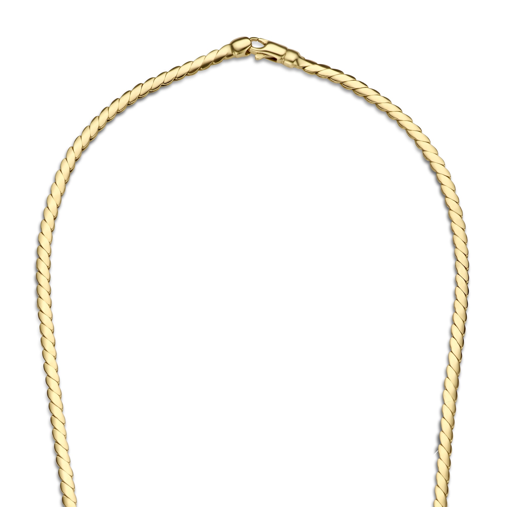 Isabel Bernard Aidee Céleste 14 Carat Golden Necklace IB340081
