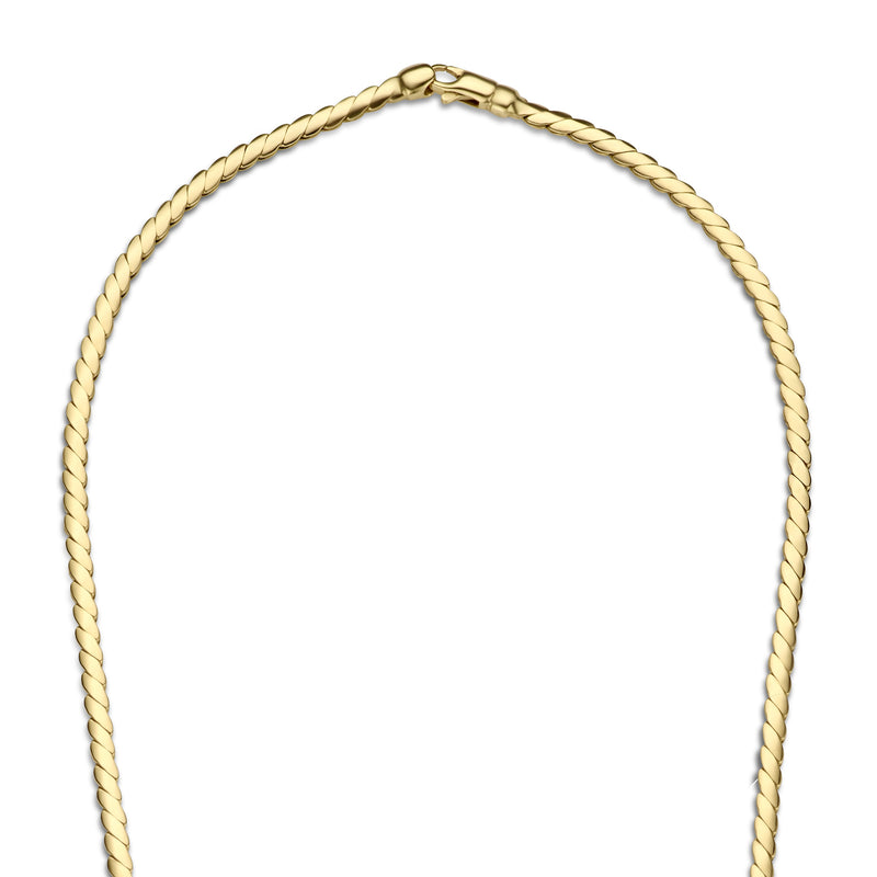 Isabel Bernard Aidee damen Kette 585 Gold IB340081-zoom-
