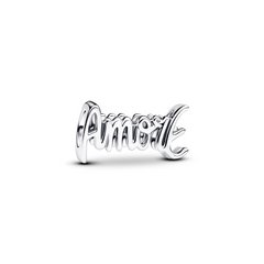 Pandora Moments 925 Sterling Silver Amore Script Charm 794434C00