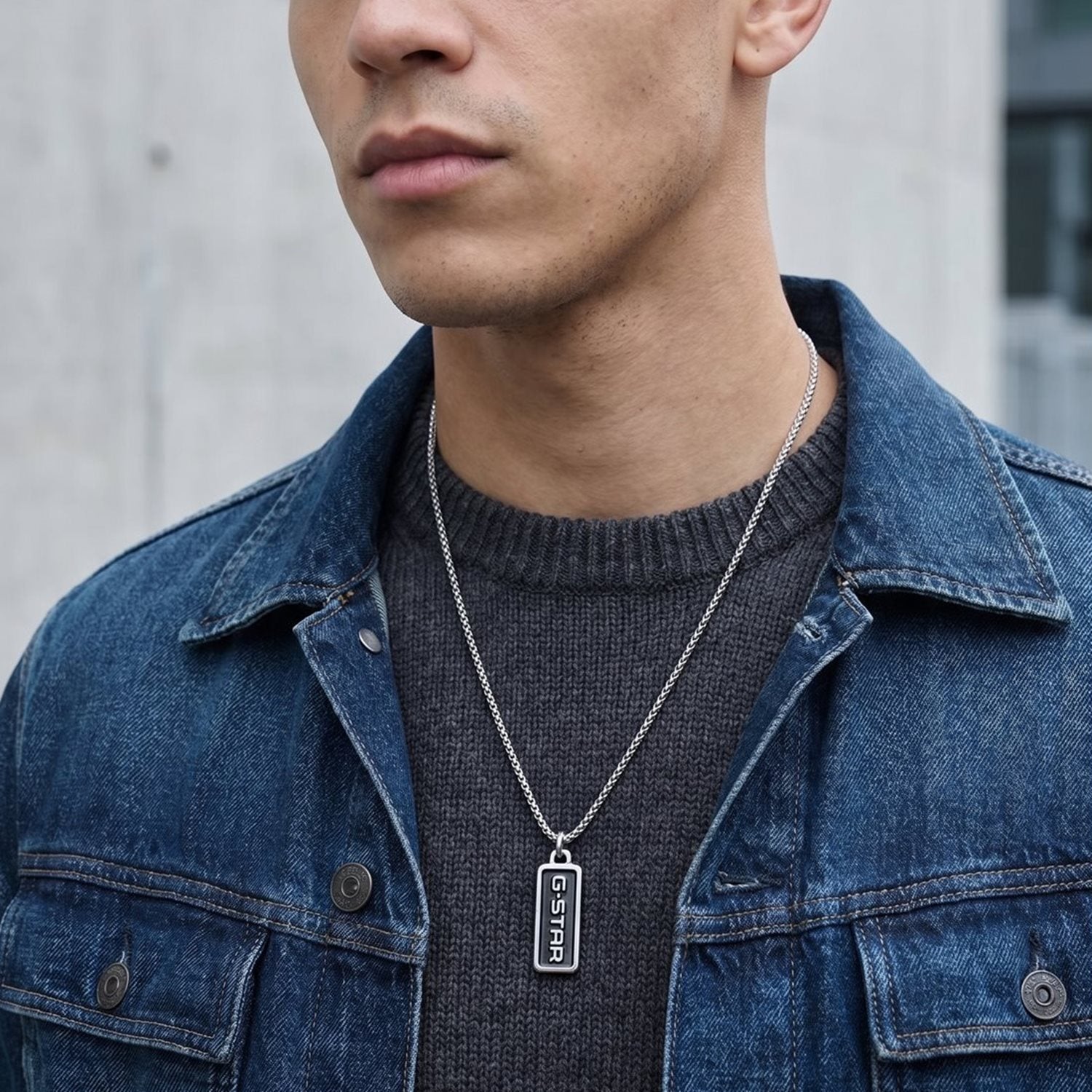 G-Star Floatcore Silver Necklace GSJ.100.01