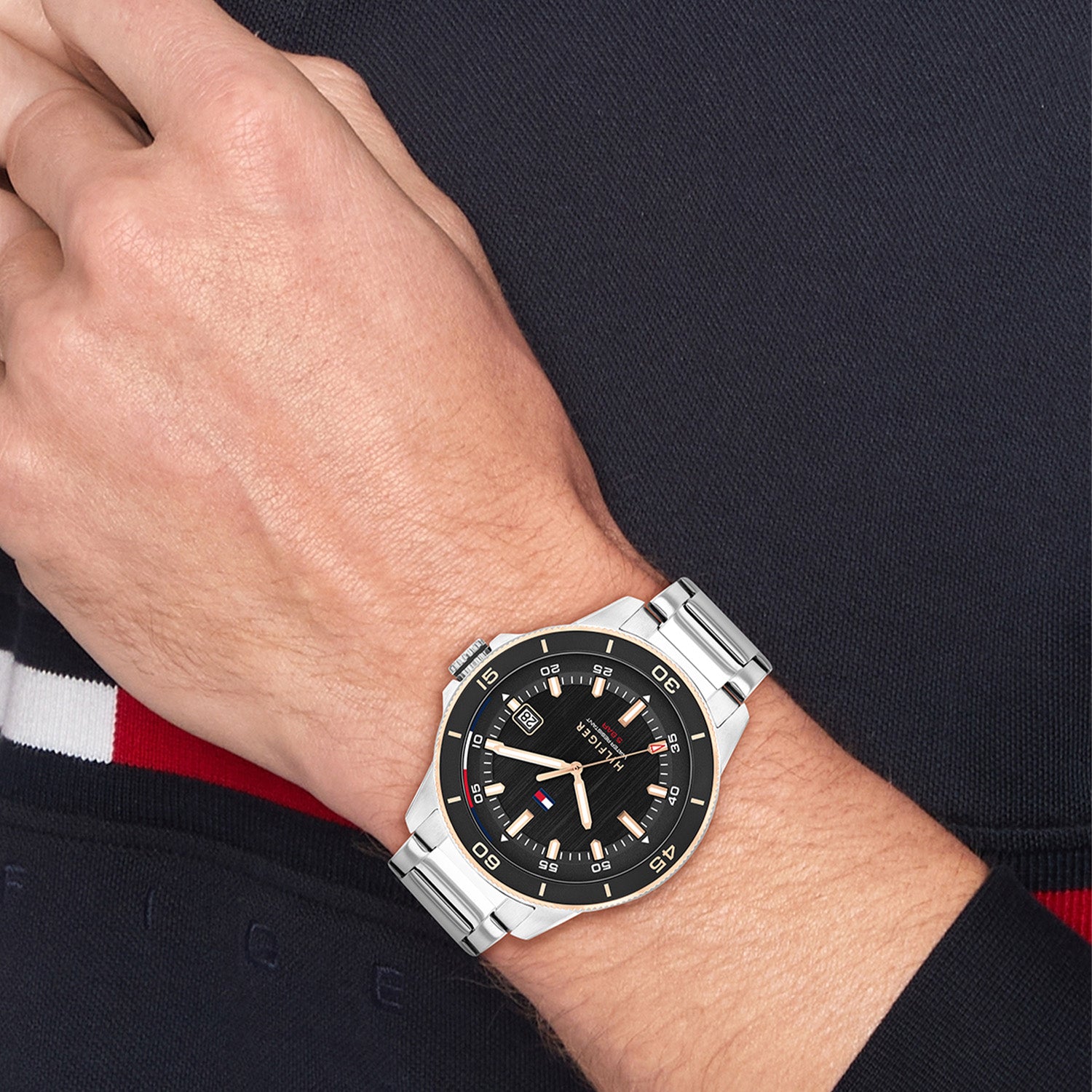 Tommy Hilfiger Silver Men's Watch TH1792228
