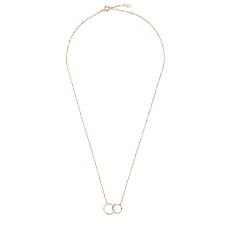 Isabel Bernard La Concorde Loulou 14 Karat | Roségold Halskette IB340141-zoom-