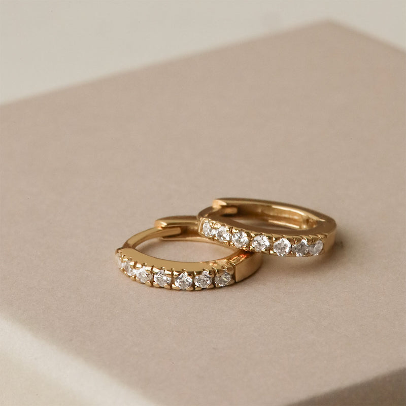 Karma 925 Sterling Silberen Goldfarbene You Rock Earparty EPV01GP-zoom-