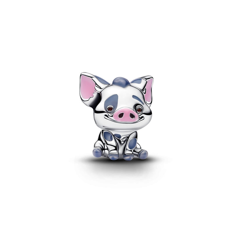 Pandora Disney Enamel Disney Moana Pua The Pig Charm 793843C01-zoom-