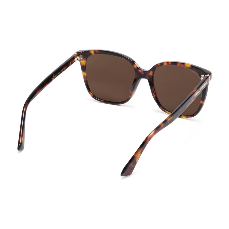 Isabel Bernard La Villette Raison Braun Tortoise Quadratisch Sonnenbrille IB400007-14-14-zoom-
