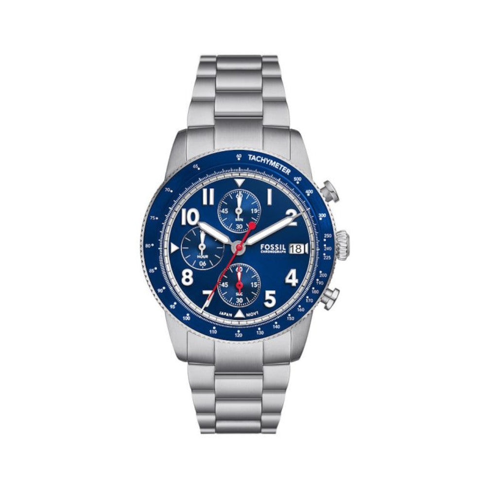 Fossil Sport Tourer Silver Watch FS6047