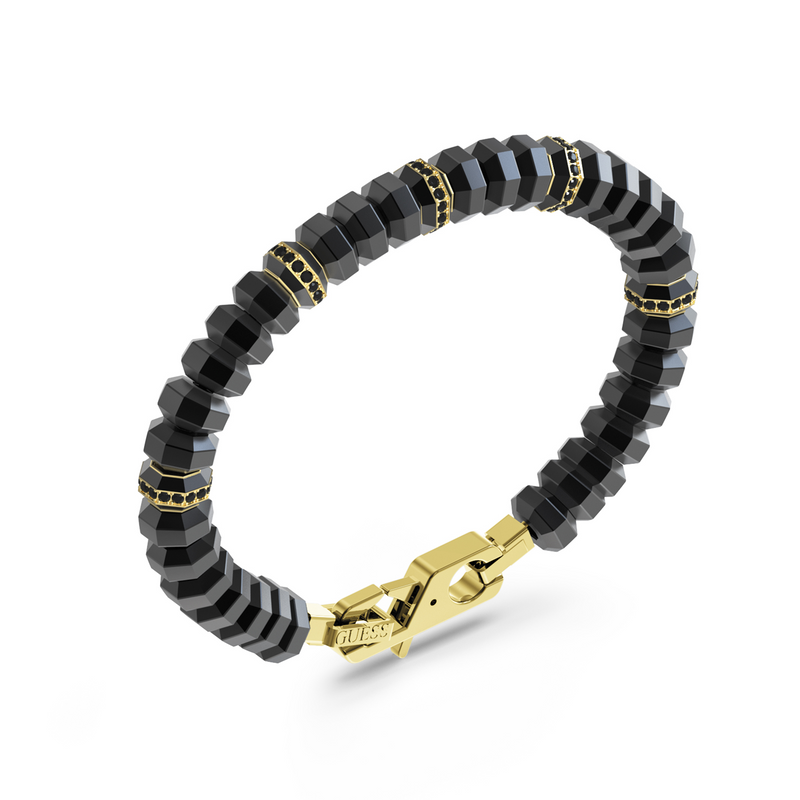 Guess Exagon Gold Bracelet JUMB05087JWYGS-zoom-