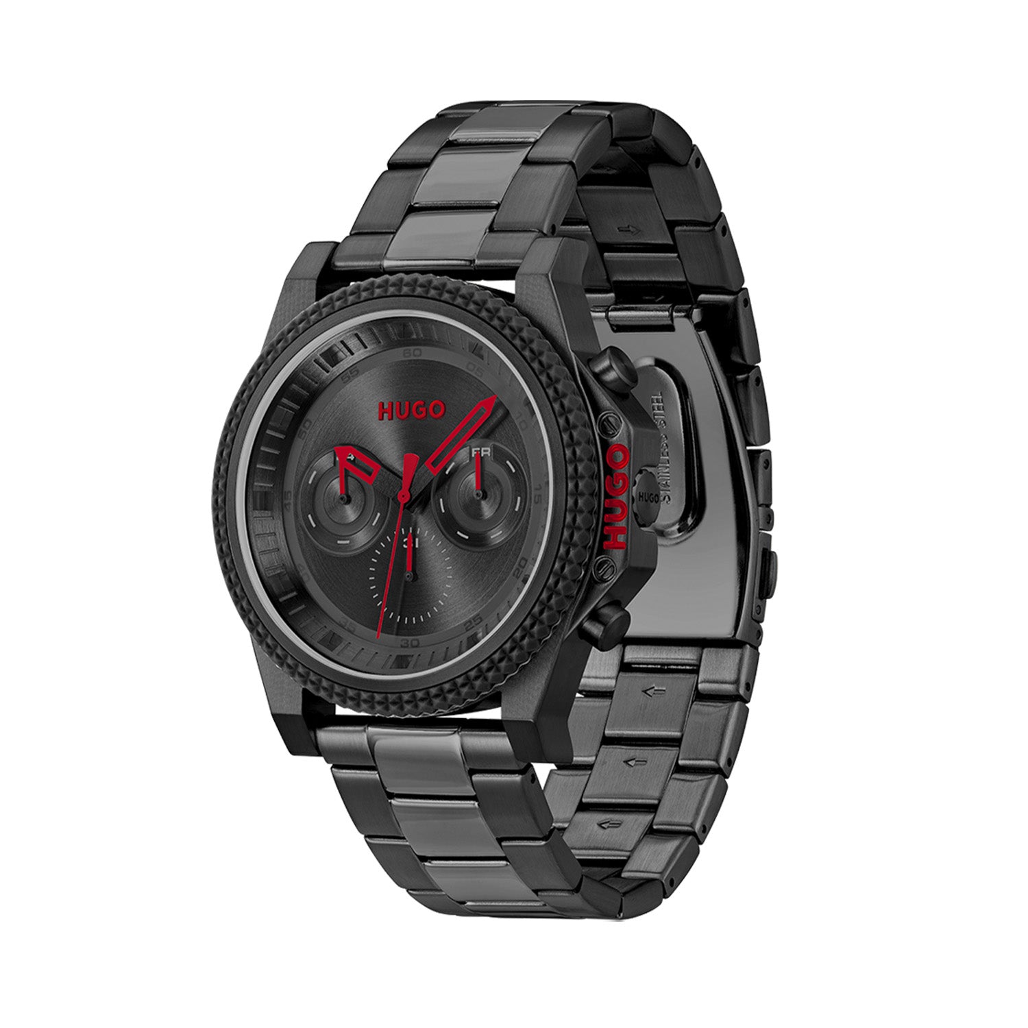 Hugo Boss HUGO #BRAVE Zwart Heren Horloge 2002-HU1530348