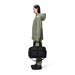 Rains Otaru Small Black Weekend Bag R12970-01