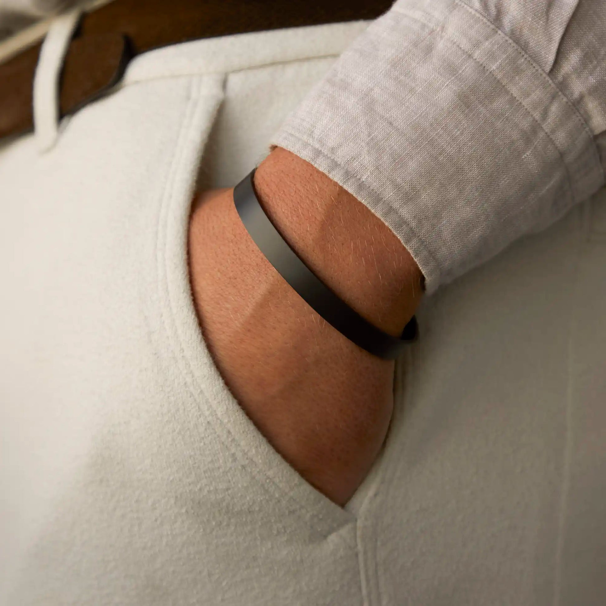 Mats Meier Annecy Black Steel Bracelet MM320017