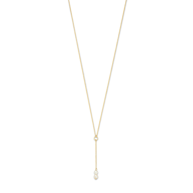 Isabel Bernard Belleville Luna 14 Karat | Gold Halskette IB340024-zoom-