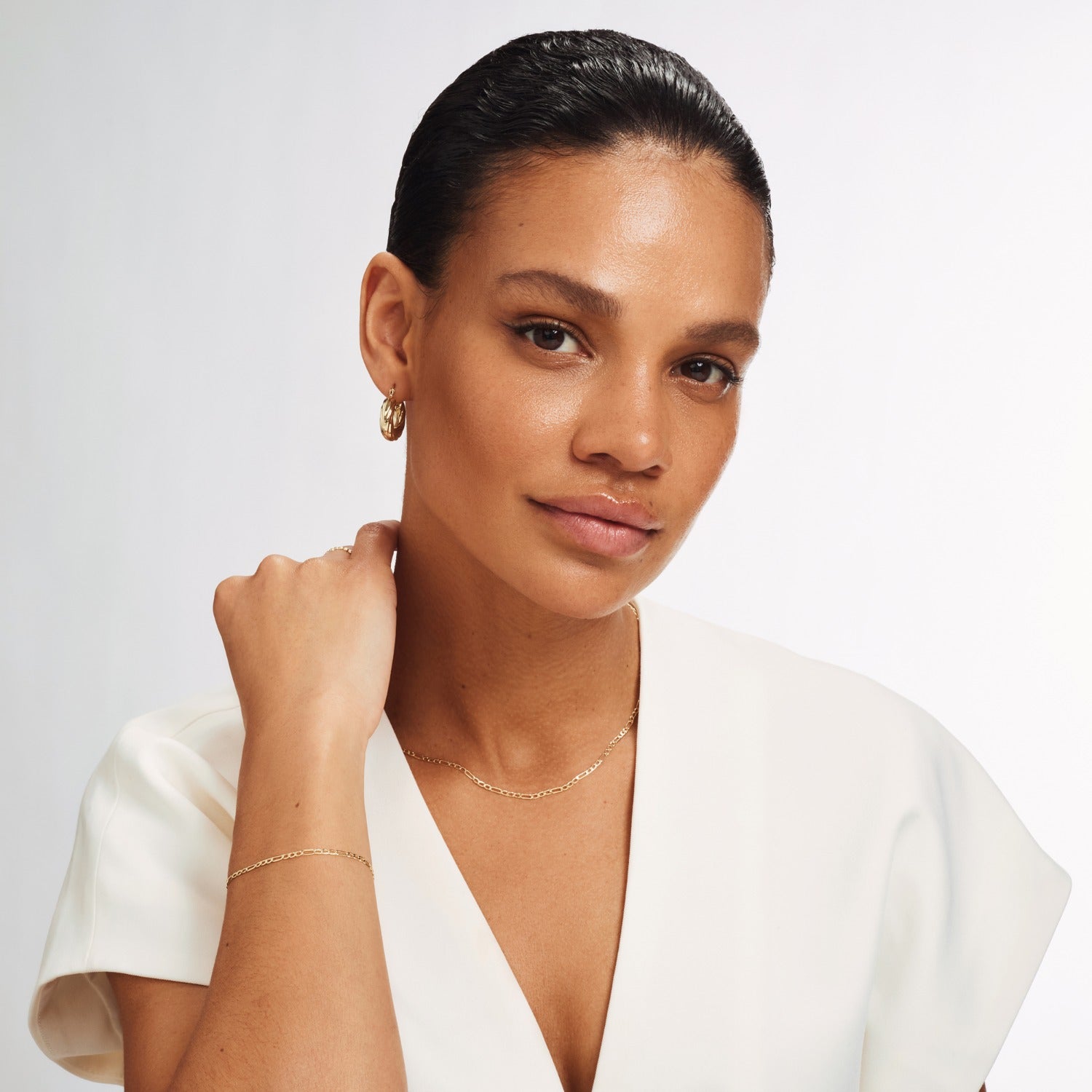 Isabel Bernard Rivoli Nina 14 Carat Golden Bracelet IB320076