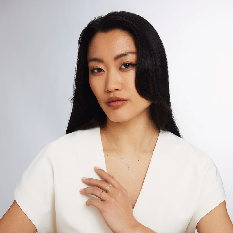 Isabel Bernard Monceau Solange 14 Karat | Gold Halskette IB340087-zoom-