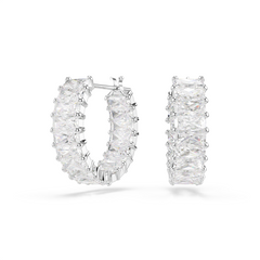 Swarovski Matrix Silver Earrings 5733397
