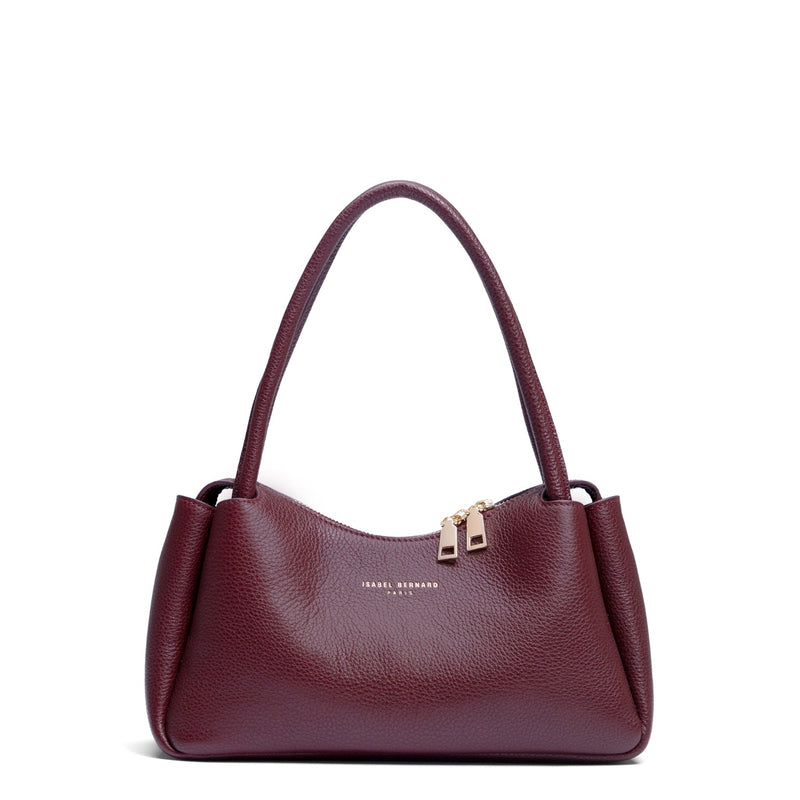 Isabel Bernard Honoré Eve Bordeauxrote Handtasche aus Kalbsleder IB21133-052-zoom-